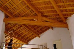 Charpente apparente