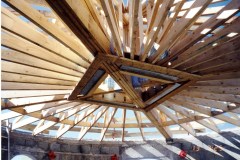 Fermettes sur chantier