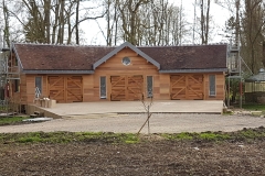 garage en Ossature bois