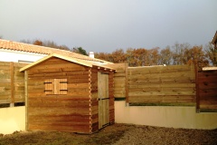 Abri jardin bois