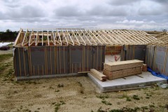 Panneaux OB sur chantier