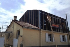 surélévation en ossature bois