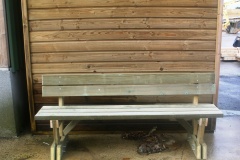 Banc en bois