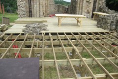 Scène pour spectacle (Château Tiffauges 85)