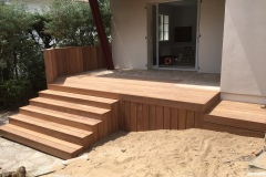 Habillage terrasse bois