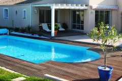 Habillage terrasse bois